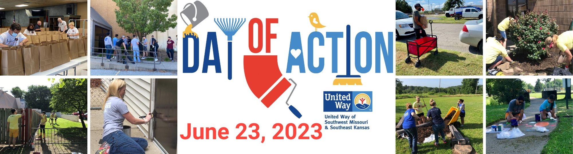 Day of Action 2023 Webpage Header